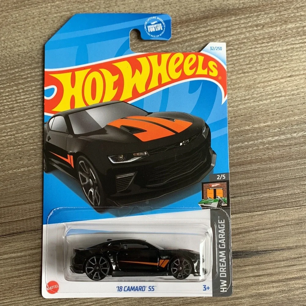 Hot Wheels 2018 Camaro SS Chevy Chevrolet Black Muscle Car Hotwheels 2024 New